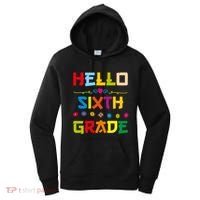 Hello Sixth Grade Back To School 6Th Grade Squad Students Gift Women's Hoodie thumb 0