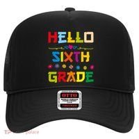 Hello Sixth Grade Back To School 6Th Grade Squad Students Gift Hat thumb 0