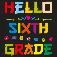 Hello Sixth Grade Back To School 6Th Grade Squad Students Gift Golf Towel thumb 3