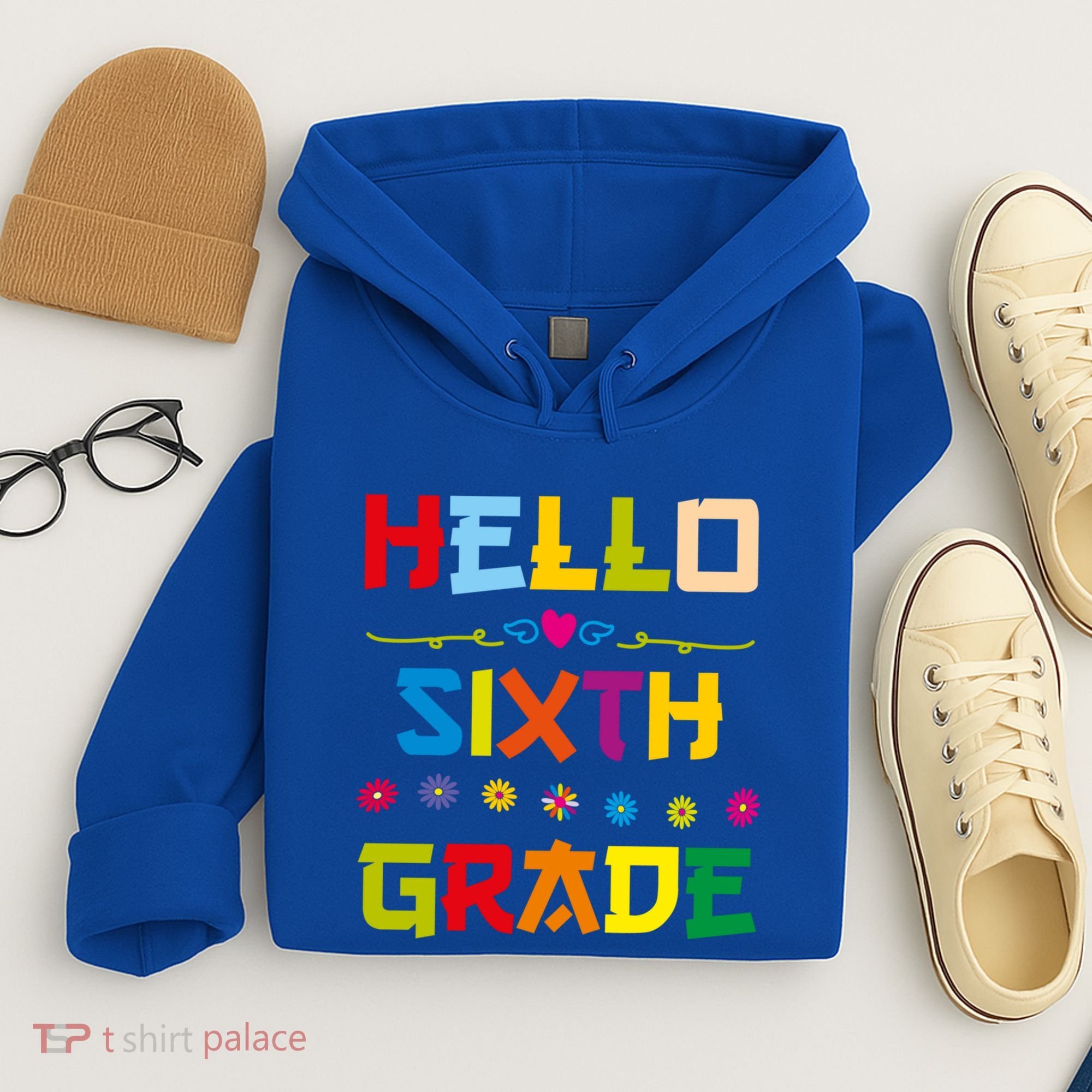 Hello Sixth Grade Back To School 6Th Grade Squad Students Gift Hoodie