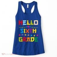 Hello Sixth Grade Back To School 6Th Grade Squad Students Gift Women's Tank Top thumb 0
