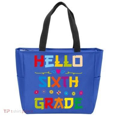 Hello Sixth Grade Back To School 6Th Grade Squad Students Gift Tote Bag