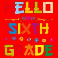 Hello Sixth Grade Back To School 6Th Grade Squad Students Gift Santa Hat thumb 1