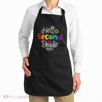 Hello Second Grade Fun 2nd Grade Back To School Gift Apron thumb 2