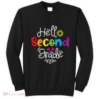 Hello Second Grade Fun 2nd Grade Back To School Gift Sweatshirt thumb 0