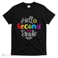 Hello Second Grade Fun 2nd Grade Back To School Gift T-Shirt thumb 0