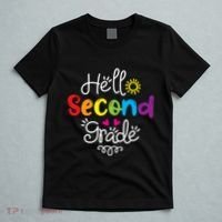 Hello Second Grade Fun 2nd Grade Back To School Gift T-Shirt thumb 5
