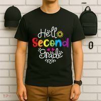 Hello Second Grade Fun 2nd Grade Back To School Gift T-Shirt thumb 6