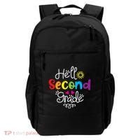 Hello Second Grade Fun 2nd Grade Back To School Gift Backpack thumb 0