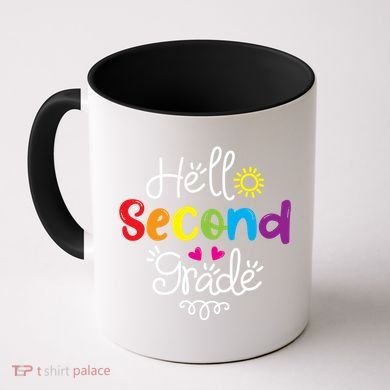 Hello Second Grade Fun 2nd Grade Back To School Gift Coffee Mug
