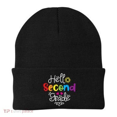 Hello Second Grade Fun 2nd Grade Back To School Gift Beanie