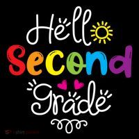 Hello Second Grade Fun 2nd Grade Back To School Gift Women's Hoodie thumb 2