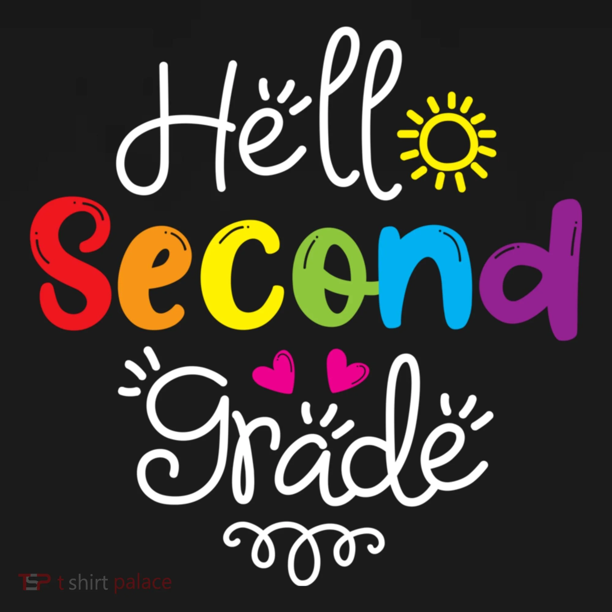 Hello Second Grade Fun 2nd Grade Back To School Gift Ornament