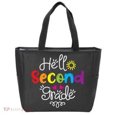 Hello Second Grade Fun 2nd Grade Back To School Gift Tote Bag