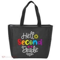 Hello Second Grade Fun 2nd Grade Back To School Gift Tote Bag thumb 0