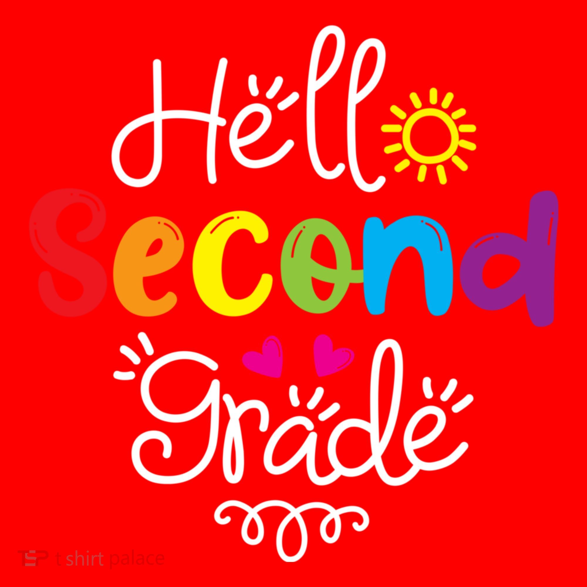 Hello Second Grade Fun 2nd Grade Back To School Gift Santa Hat
