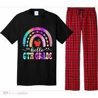 Hello Sixth Grade Back To School 6Th Grade Squad Teacher Great Gift Pajama Set thumb 0