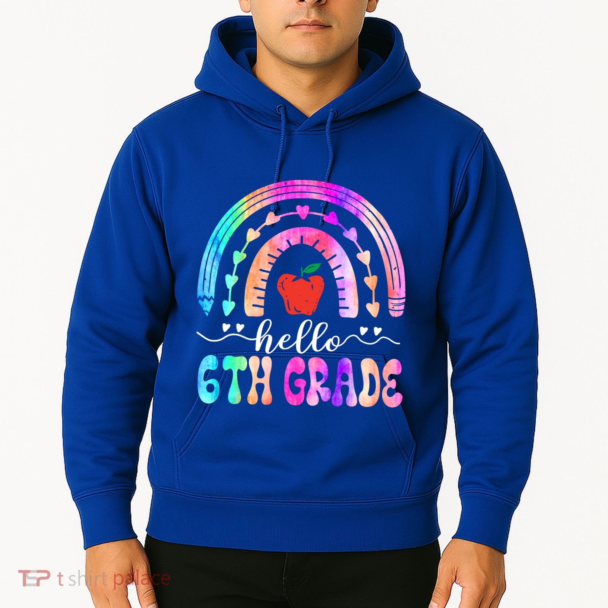 Hello Sixth Grade Back To School 6Th Grade Squad Teacher Great Gift Hoodie