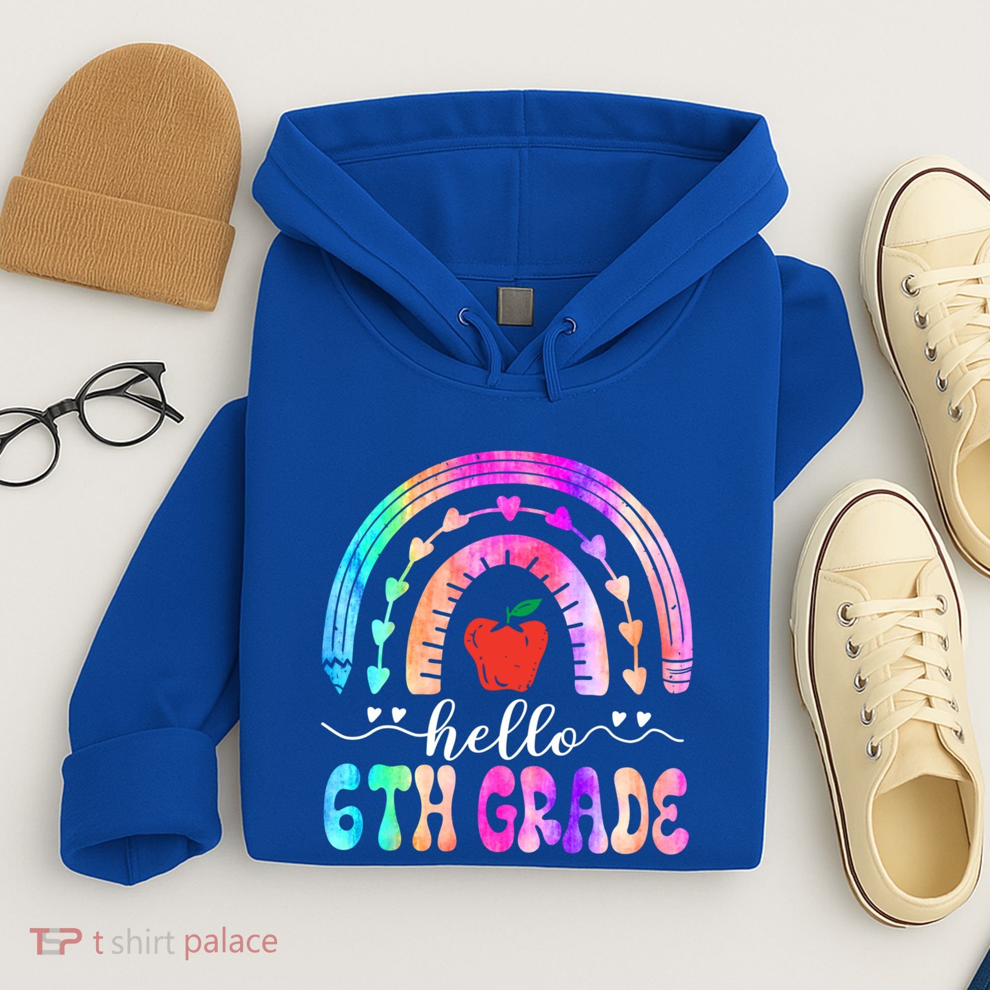 Hello Sixth Grade Back To School 6Th Grade Squad Teacher Great Gift Hoodie