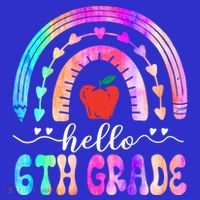 Hello Sixth Grade Back To School 6Th Grade Squad Teacher Great Gift Hoodie thumb 7
