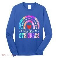 Hello Sixth Grade Back To School 6Th Grade Squad Teacher Great Gift Long Sleeve Shirt thumb 0