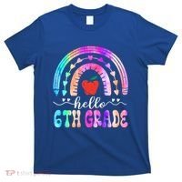 Hello Sixth Grade Back To School 6Th Grade Squad Teacher Great Gift T-Shirt thumb 0