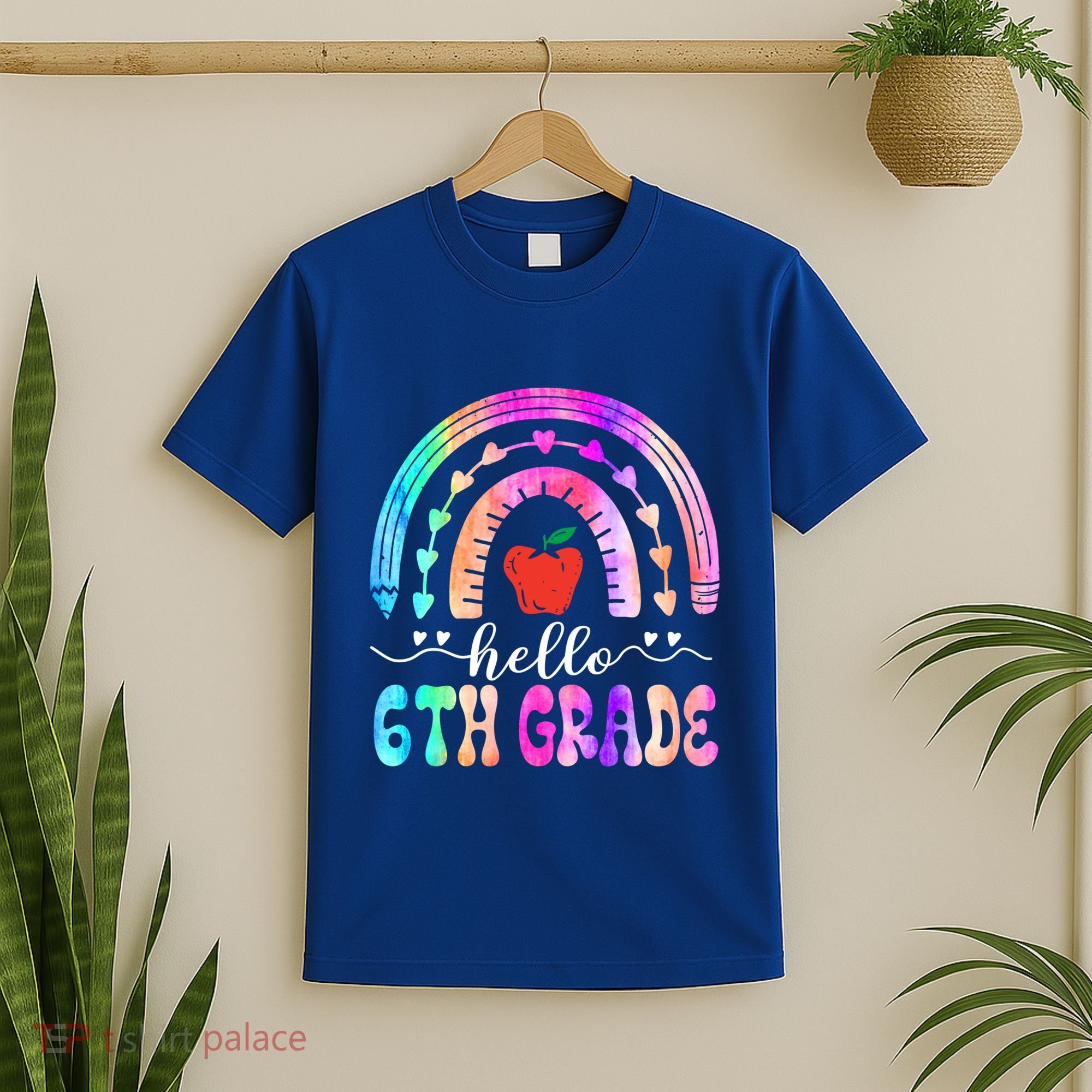 Hello Sixth Grade Back To School 6Th Grade Squad Teacher Great Gift T-Shirt