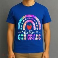 Hello Sixth Grade Back To School 6Th Grade Squad Teacher Great Gift T-Shirt thumb 3