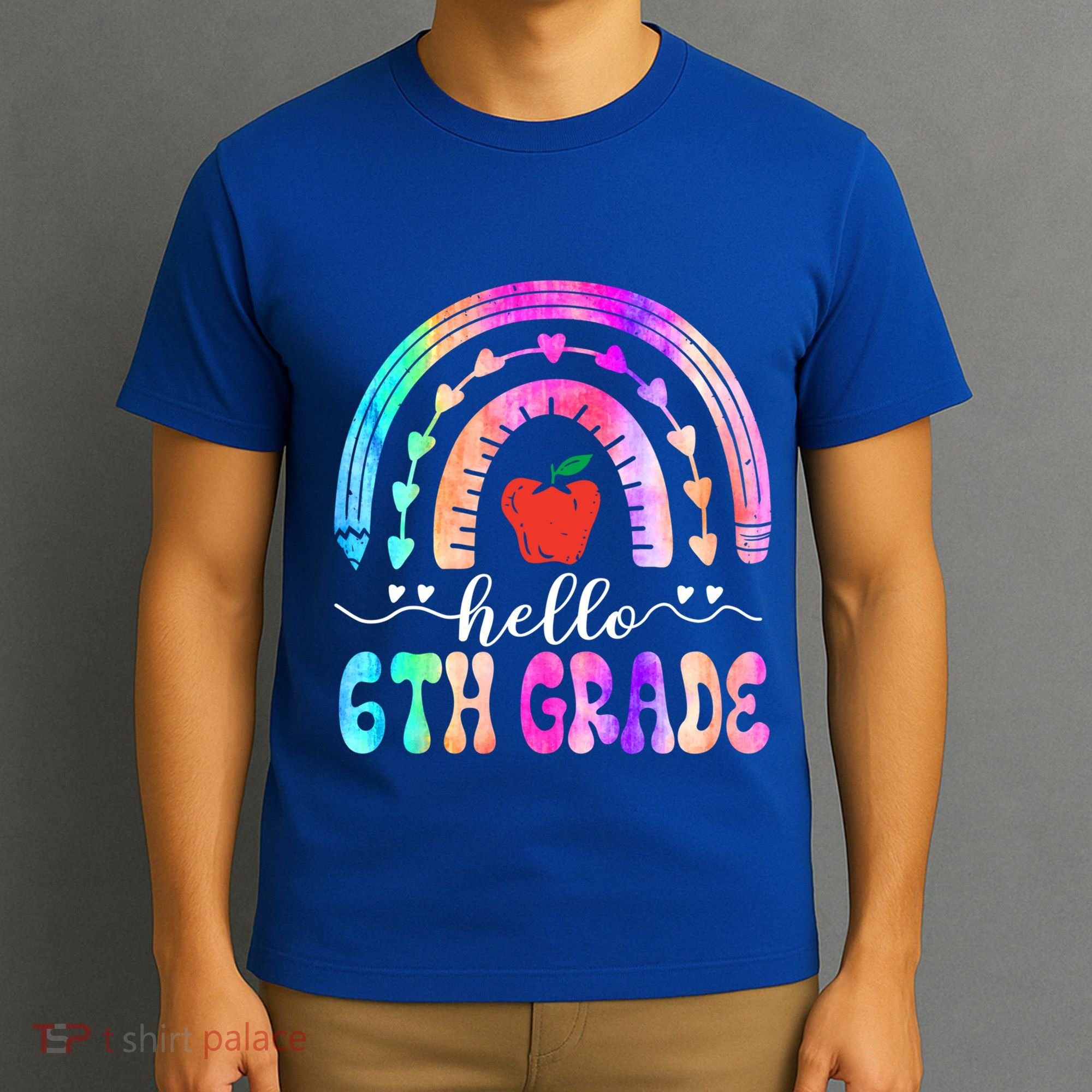 Hello Sixth Grade Back To School 6Th Grade Squad Teacher Great Gift T-Shirt