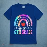Hello Sixth Grade Back To School 6Th Grade Squad Teacher Great Gift T-Shirt thumb 5