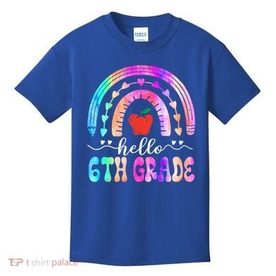 Hello Sixth Grade Back To School 6Th Grade Squad Teacher Great Gift Kids T-Shirt