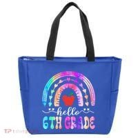 Hello Sixth Grade Back To School 6Th Grade Squad Teacher Great Gift Tote Bag thumb 0