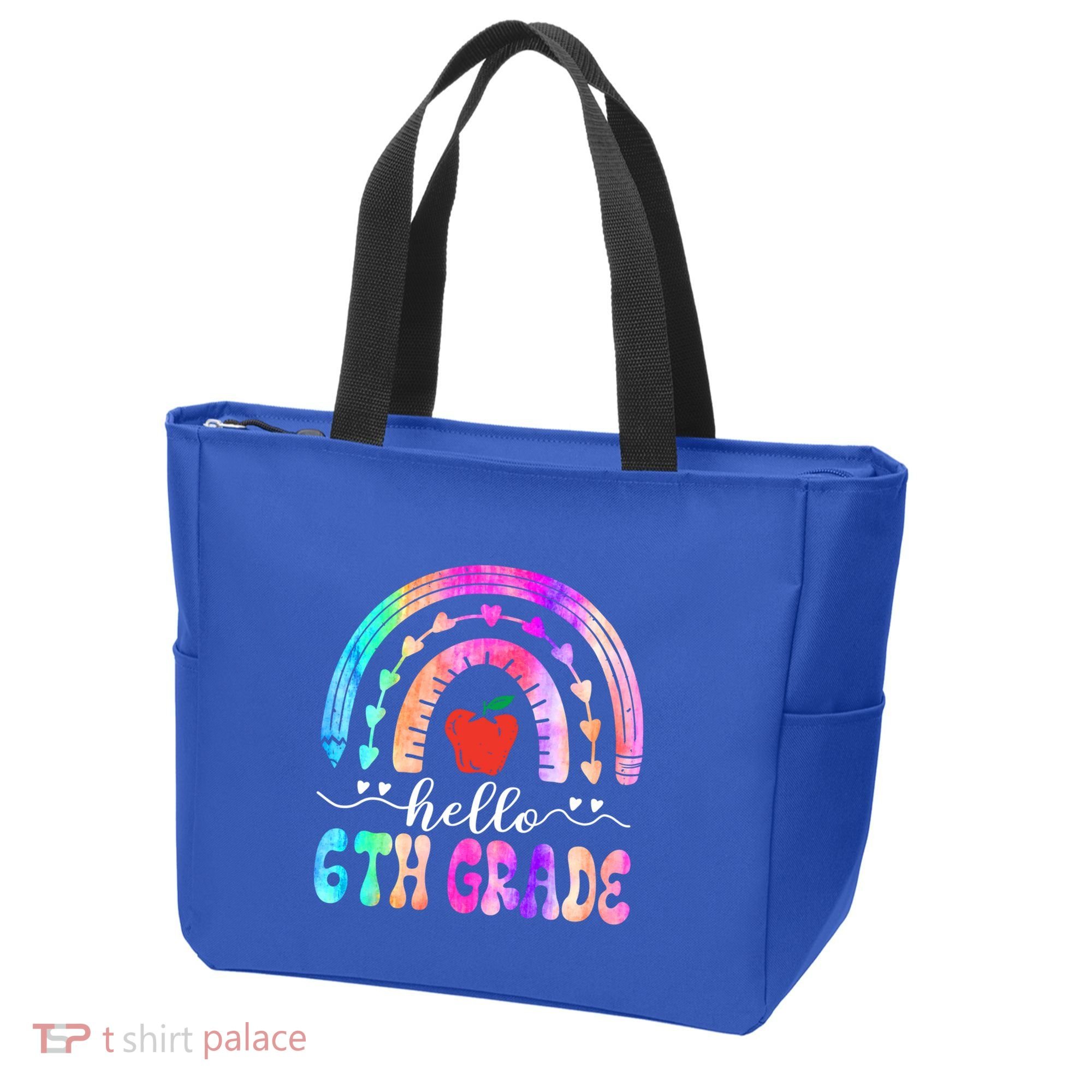 Hello Sixth Grade Back To School 6Th Grade Squad Teacher Great Gift Tote Bag