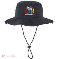 Hello Sixth Grade Happy First Day Of School Student Great Gift Bucket Hat thumb 0