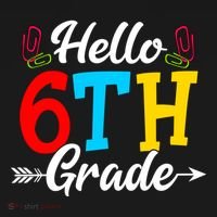 Hello Sixth Grade Happy First Day Of School Student Great Gift Bucket Hat thumb 4