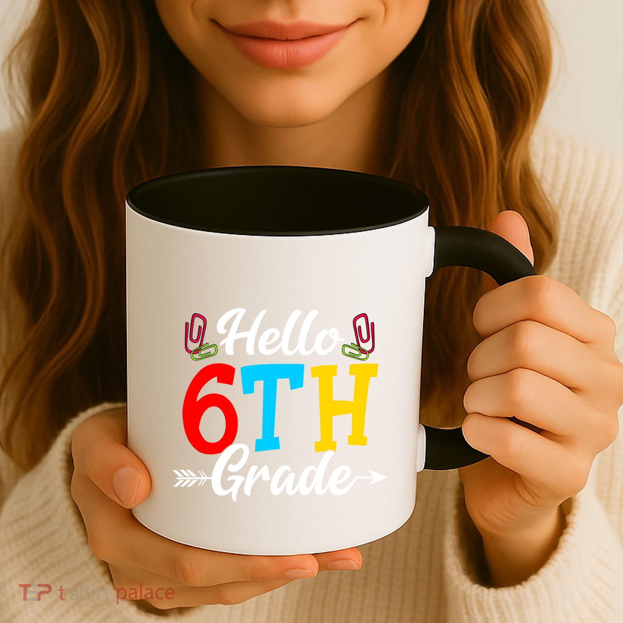 Hello Sixth Grade Happy First Day Of School Student Great Gift Coffee Mug
