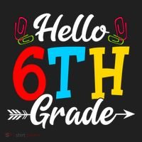Hello Sixth Grade Happy First Day Of School Student Great Gift Beanie thumb 2