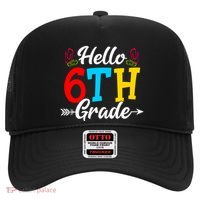 Hello Sixth Grade Happy First Day Of School Student Great Gift Hat thumb 0