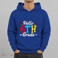 Hello Sixth Grade Happy First Day Of School Student Great Gift Hoodie thumb 0