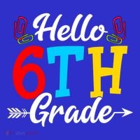 Hello Sixth Grade Happy First Day Of School Student Great Gift Hoodie thumb 2