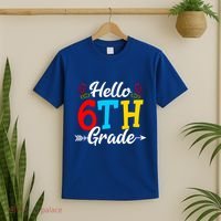 Hello Sixth Grade Happy First Day Of School Student Great Gift T-Shirt thumb 2