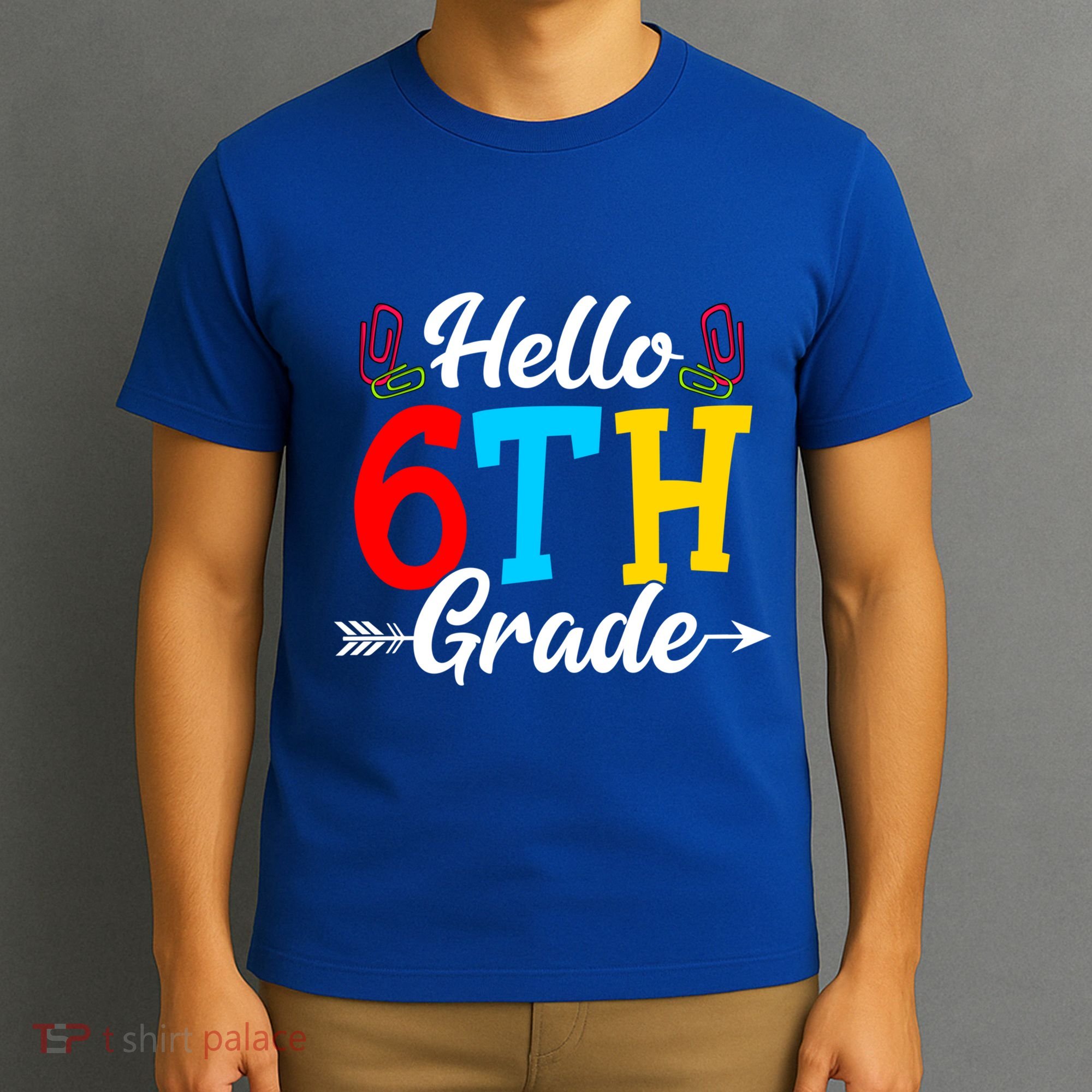 Hello Sixth Grade Happy First Day Of School Student Great Gift T-Shirt