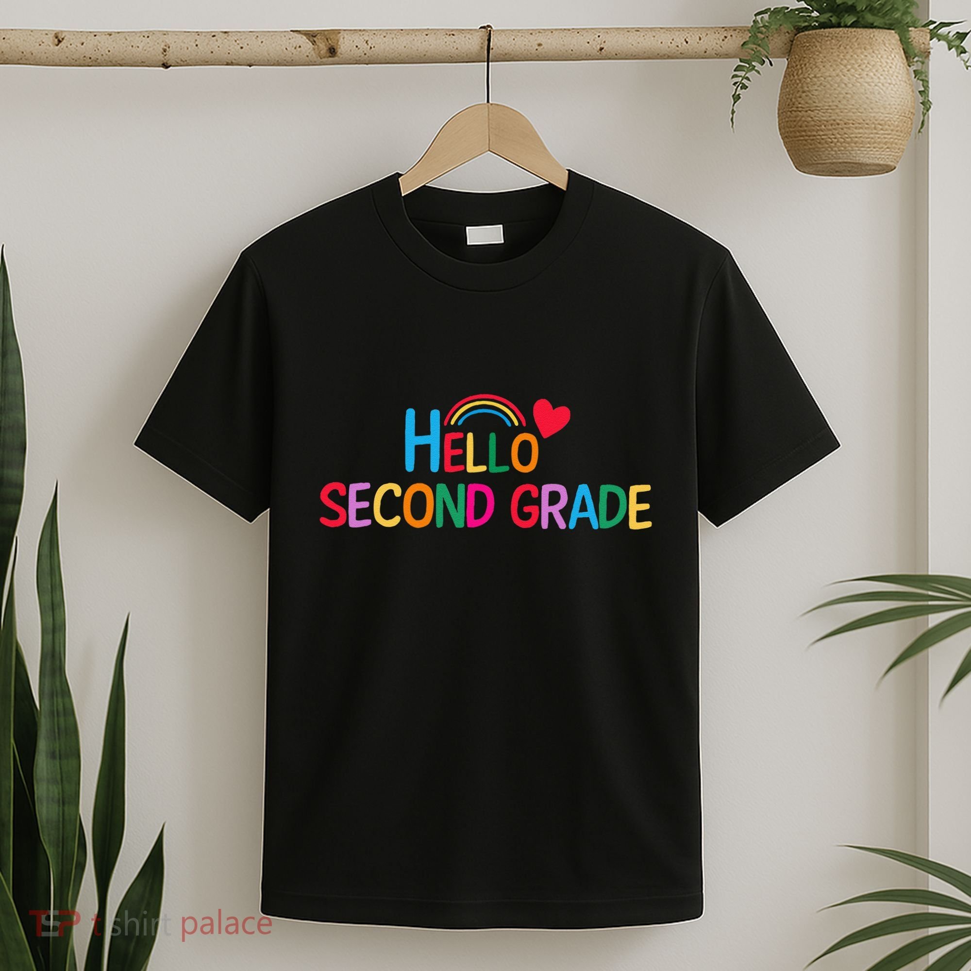 Hello Second Grade Team 2nd Grade Back To School Teacher T-Shirt