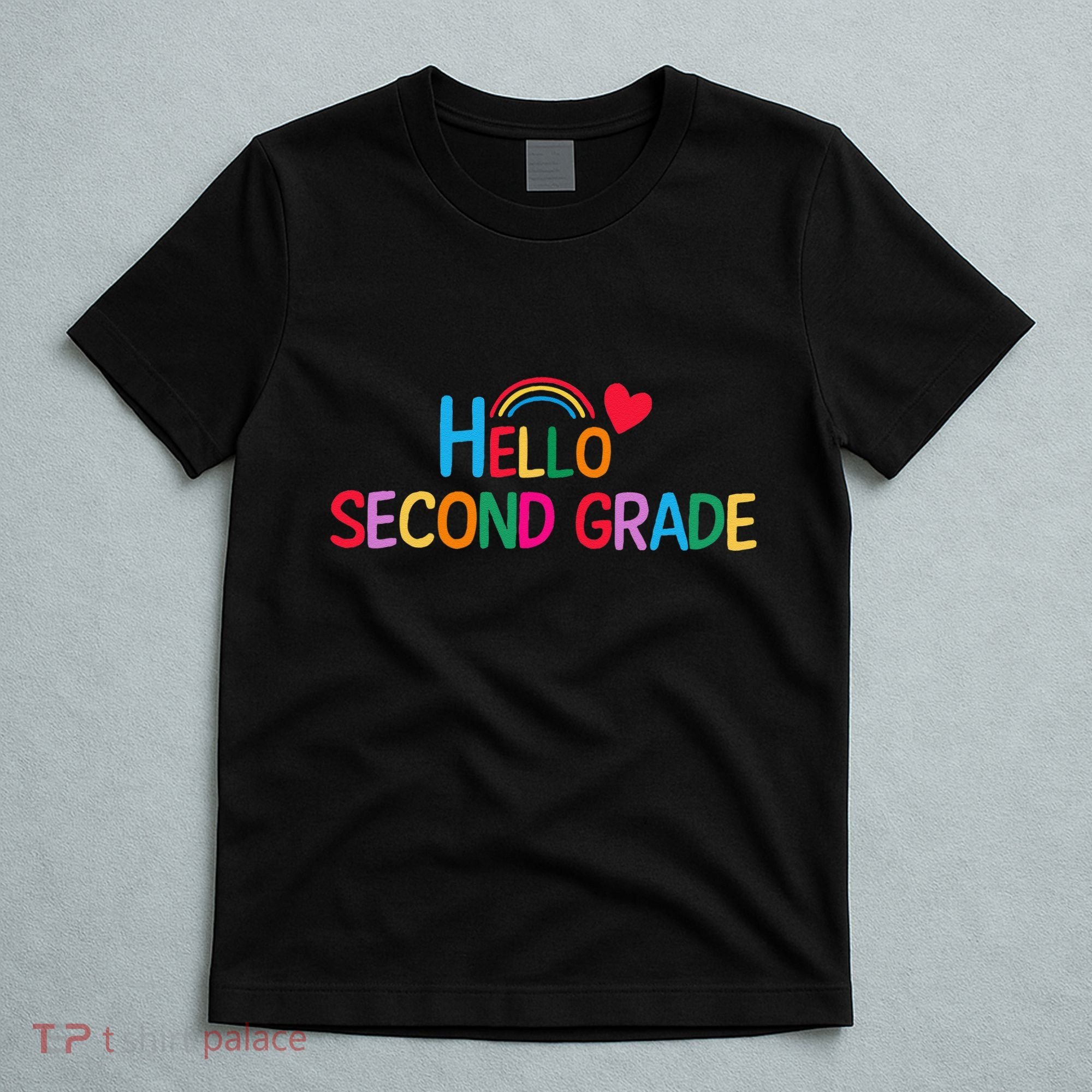 Hello Second Grade Team 2nd Grade Back To School Teacher T-Shirt