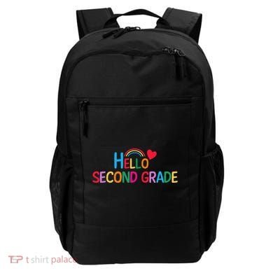 Hello Second Grade Team 2nd Grade Back To School Teacher Backpack