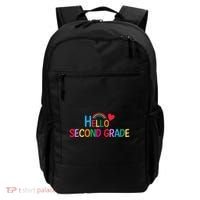 Hello Second Grade Team 2nd Grade Back To School Teacher Backpack thumb 0