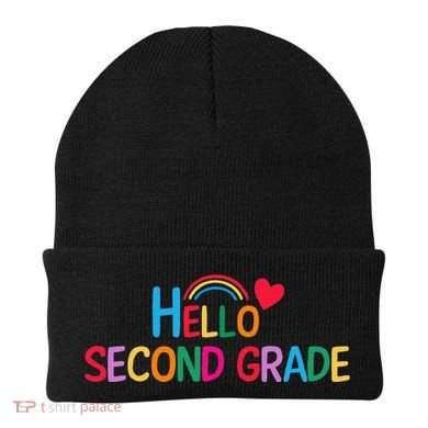 Hello Second Grade Team 2nd Grade Back To School Teacher Beanie
