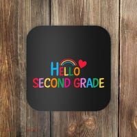 Hello Second Grade Team 2nd Grade Back To School Teacher Coaster thumb 0