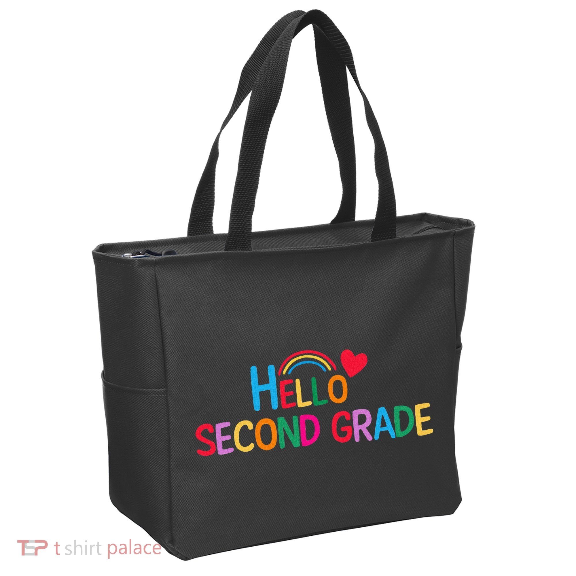 Hello Second Grade Team 2nd Grade Back To School Teacher Tote Bag
