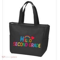 Hello Second Grade Team 2nd Grade Back To School Teacher Tote Bag thumb 3